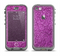 The Purple Glitter Ultra Metallic Apple iPhone 5c LifeProof Nuud Case Skin Set
