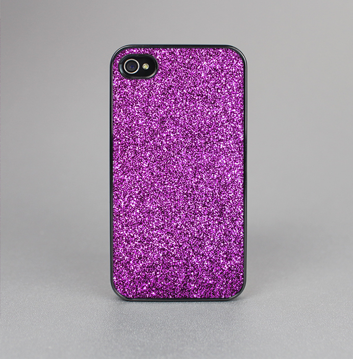 The Purple Glitter Ultra Metallic Skin-Sert for the Apple iPhone 4-4s Skin-Sert Case