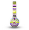 The Purple & Green Tribal Ethic Geometric Pattern Skin for the Beats by Dre Mixr Headphones