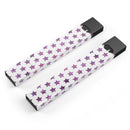 The Purple Grunge All Over Stars  - Premium Decal Protective Skin-Wrap Sticker compatible with the Juul Labs vaping device