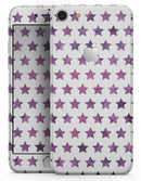 The Purple Grunge All Over Stars  - Skin-kit for the iPhone 8 or 8 Plus