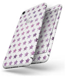 The Purple Grunge All Over Stars  - Skin-kit for the iPhone 8 or 8 Plus