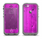 The Purple Highlighted Wooden Planks Apple iPhone 5c LifeProof Fre Case Skin Set