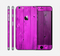 The Purple Highlighted Wooden Planks Skin for the Apple iPhone 6 Plus
