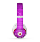 The Purple Highlighted Wooden Planks Skin for the Beats by Dre Studio (2013+ Version) Headphones