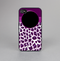 The Purple Leopard Monogram Skin-Sert for the Apple iPhone 4-4s Skin-Sert Case