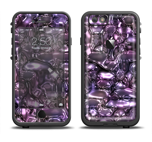 The Purple Mercury Apple iPhone 6 LifeProof Fre Case Skin Set