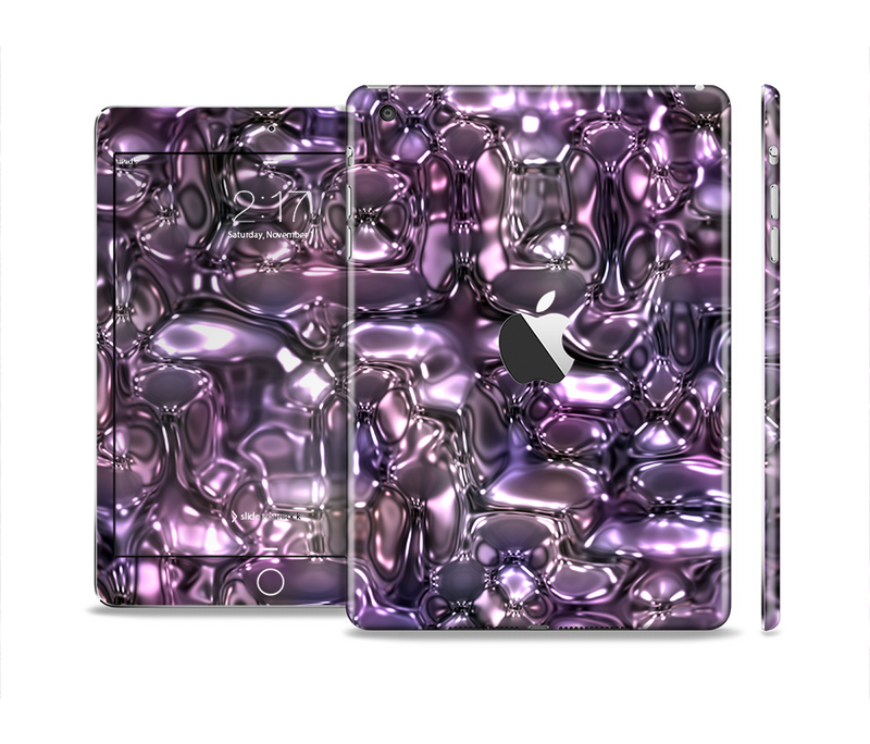 The Purple Mercury Skin Set for the Apple iPad Mini 4