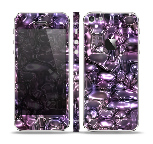 The Purple Mercury Skin Set for the Apple iPhone 5