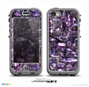 The Purple Mercury Skin for the iPhone 5c nüüd LifeProof Case