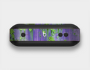 The Purple Metal with Lime Green Rust Full-Body Skin Set for the Beats Pill Plus