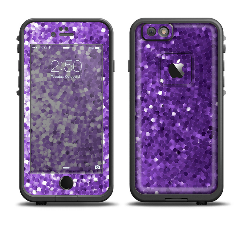 The Purple Shaded Sequence Apple iPhone 6/6s Plus LifeProof Fre Case Skin Set
