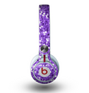 The Purple Shaded Sequence Skin for the Beats by Dre Mixr Headphones