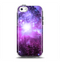 The Purple Space Neon Explosion Apple iPhone 5c Otterbox Symmetry Case Skin Set