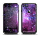 The Purple Space Neon Explosion Apple iPhone 6/6s LifeProof Fre Case Skin Set