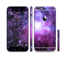 The Purple Space Neon Explosion Sectioned Skin Series for the Apple iPhone 6s Plus