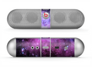 The Purple Space Neon Explosion Skin for the Beats by Dre Pill Bluetooth Speaker