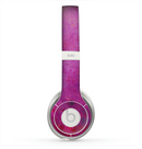 The Purple Water Colors Skin for the Beats by Dre Solo 2 Headphones