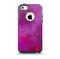 The Purple Water Colors Skin for the iPhone 5c OtterBox Commuter Case