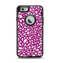 The Purple & White Floral Sprout Apple iPhone 6 Otterbox Defender Case Skin Set