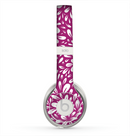 The Purple & White Floral Sprout Skin for the Beats by Dre Solo 2 Headphones