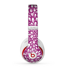 The Purple & White Floral Sprout Skin for the Beats by Dre Studio (2013+ Version) Headphones