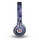 The Purple Zooming Lights Skin for the Beats by Dre Mixr Headphones