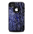 The Purple Zooming Lights Skin for the iPhone 4-4s OtterBox Commuter Case