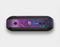 The Purple and Blue Electric Swirels Skin Set for the Beats Pill Plus