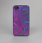 The Purple and Blue Electric Swirels Skin-Sert for the Apple iPhone 4-4s Skin-Sert Case