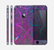 The Purple and Blue Electric Swirels Skin for the Apple iPhone 6 Plus