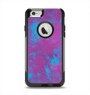 The Purple and Blue Paintburst Apple iPhone 6 Otterbox Commuter Case Skin Set