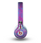 The Purple and Blue Paintburst Skin for the Beats by Dre Mixr Headphones