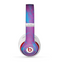 The Purple and Blue Paintburst Skin for the Beats by Dre Studio (2013+ Version) Headphones