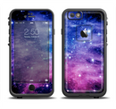 The Purple and Blue Scattered Stars Apple iPhone 6/6s LifeProof Fre Case Skin Set