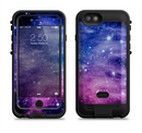 The Purple and Blue Scattered Stars Apple iPhone 6/6s LifeProof Fre POWER Case Skin Set