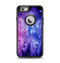 The Purple and Blue Scattered Stars Apple iPhone 6 Otterbox Defender Case Skin Set