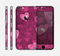 The Purple and Pink Layered Hearts Skin for the Apple iPhone 6
