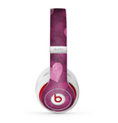 The Purple and Pink Layered Hearts Skin for the Beats by Dre Studio (2013+ Version) Headphones