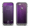 The Purpled Crackled Pattern Apple iPhone 5c LifeProof Fre Case Skin Set