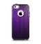 The Purpled Crackled Pattern Apple iPhone 5c Otterbox Commuter Case Skin Set