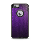The Purpled Crackled Pattern Apple iPhone 6 Otterbox Defender Case Skin Set