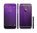 The Purpled Crackled Pattern Sectioned Skin Series for the Apple iPhone 6s Plus
