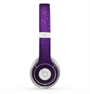 The Purpled Crackled Pattern Skin for the Beats by Dre Solo 2 Headphones