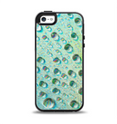 The RainBow WaterDrops Apple iPhone 5-5s Otterbox Symmetry Case Skin Set