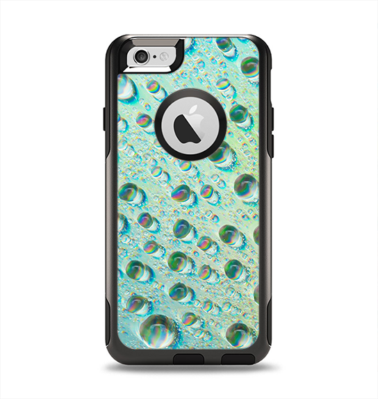 The RainBow WaterDrops Apple iPhone 6 Otterbox Commuter Case Skin Set