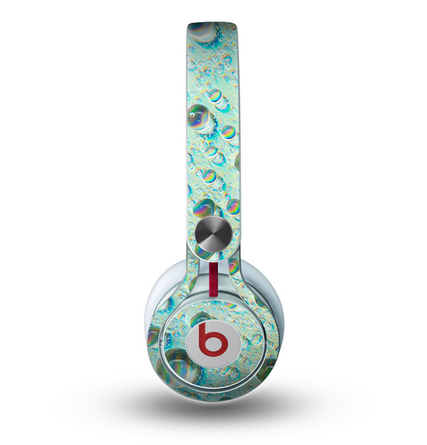 The RainBow WaterDrops Skin for the Beats by Dre Mixr Headphones