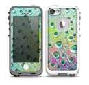The RainBow WaterDrops Skin for the iPhone 5-5s fre LifeProof Case
