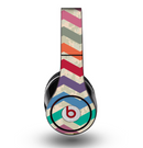 The Rainbow Chevron Over Digital Camouflage Skin for the Original Beats by Dre Studio Headphones