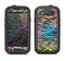 The Rainbow Colored Vector Black Zebra Print Samsung Galaxy S3 LifeProof Fre Case Skin Set